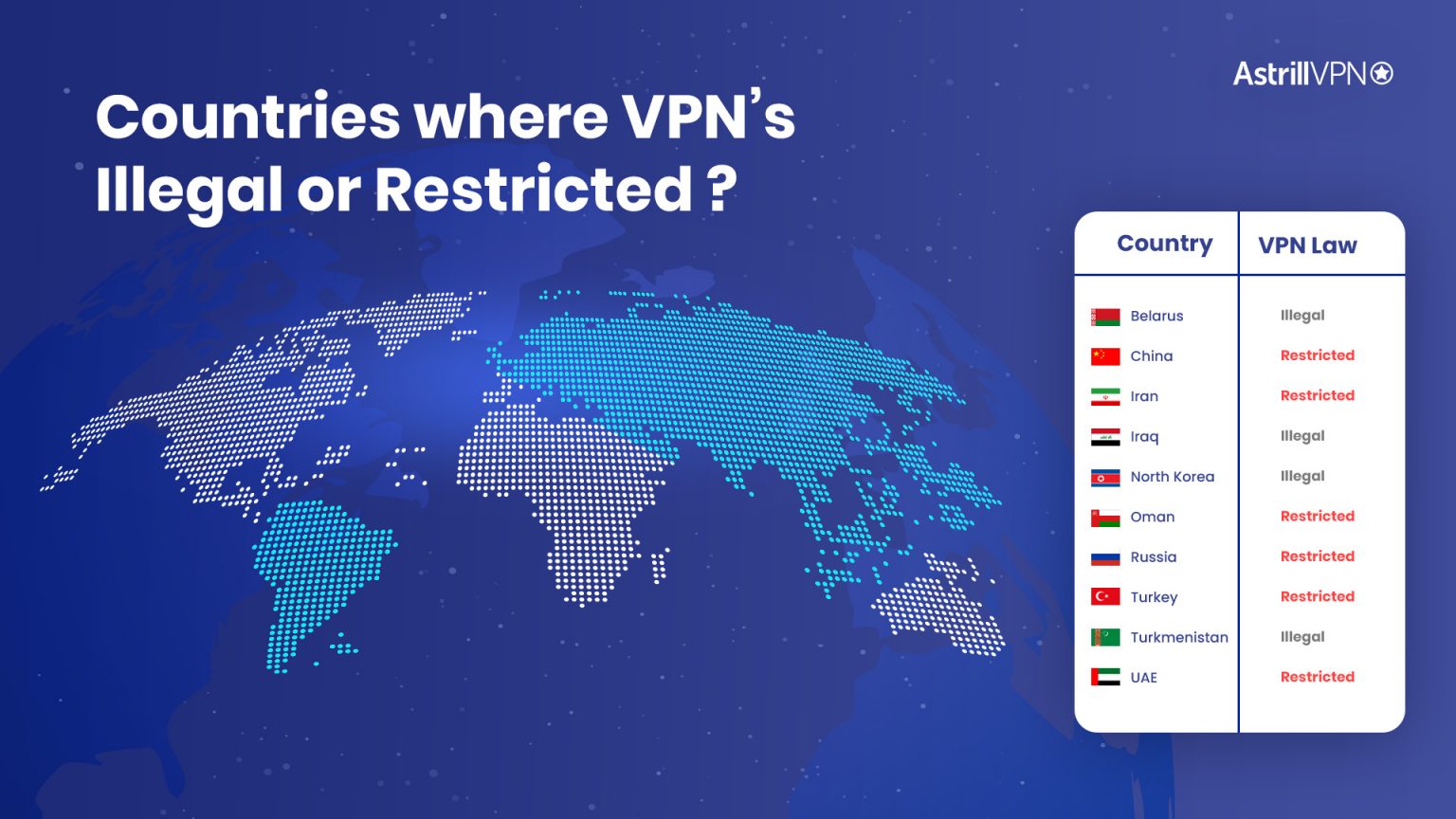 Are VPNs Legal Or Illegal In 2024? Detailed Guide On VPN Laws ...