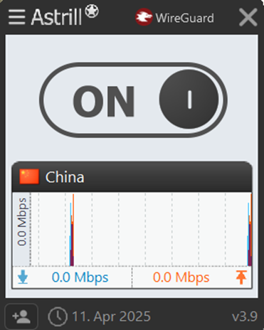 VPN connection and enjoy 