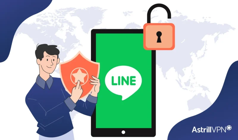 How to unblock Line with your VPN?