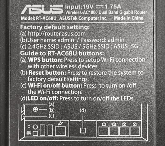 Access your router’s 