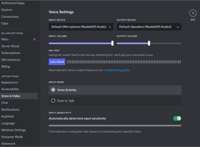 Optimize Discord Settings