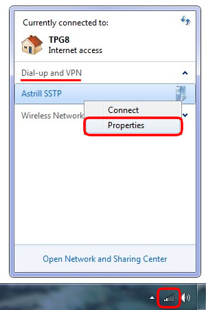 SSTP - How to configure SSTP with Windows built-in client on Windows 7